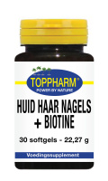 Huid haar nagels + biotine